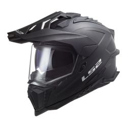 Kask motocyklowy Dual Sport LS2 Explorer Matt Black